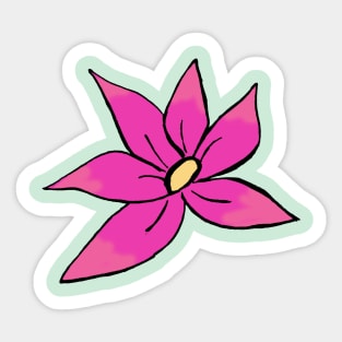 tropical flower Sticker